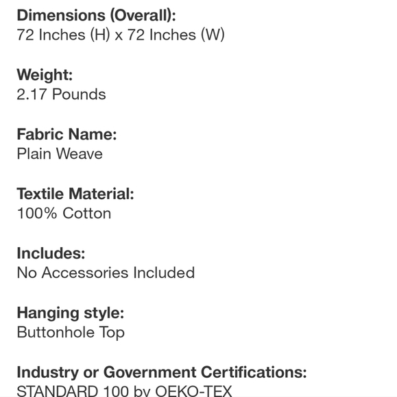 Threshold subtle stripe shower curtain textured off white - Picture 3 of 6